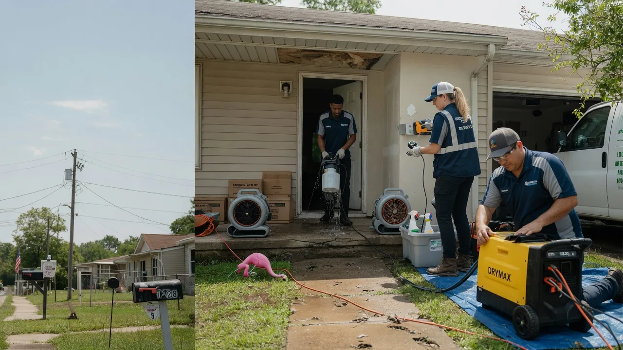 Storm Damage Water Removal in Livingston, TX near me